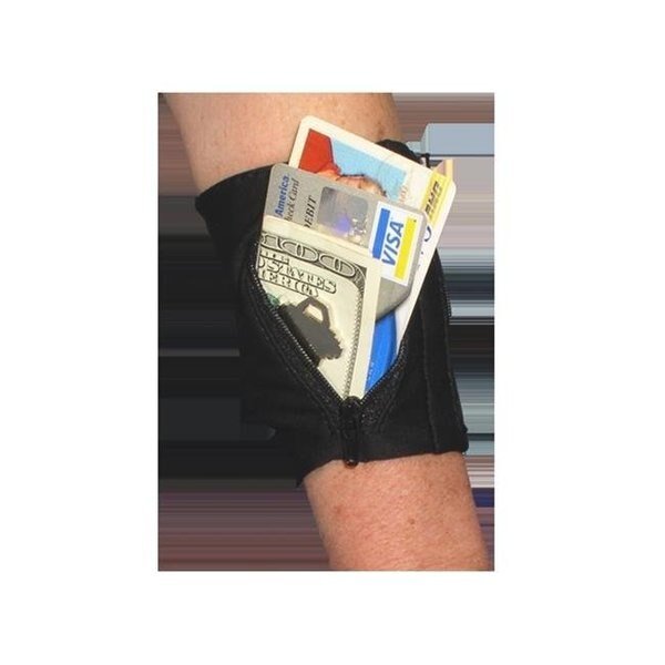 En Route Travelware 061 3.5 x 4 in. Hidden Arm Band - Black, En Route Travelware, Mfr#: 61